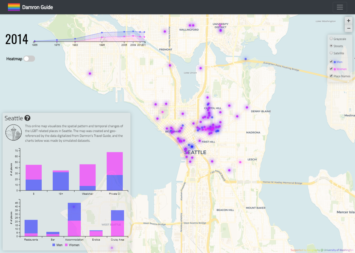 Damron Seattle: Mapping Queer Space