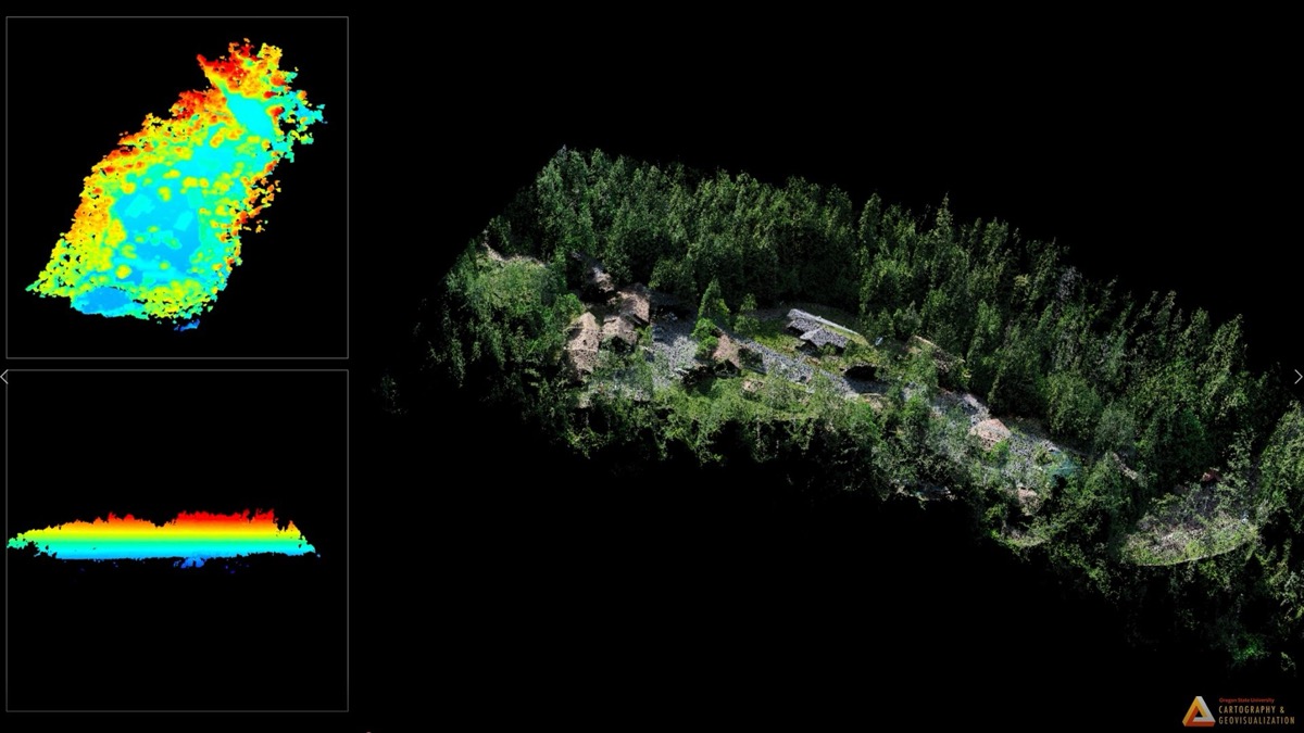 H.J. Andrews Experimental Forest Point Cloud